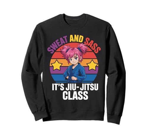 Jiu Jitsu für Mädchen Sweatshirt von martial arts and BJJ for Kids