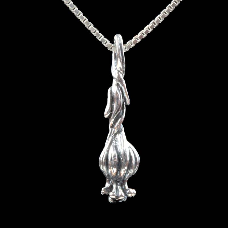 Knoblauch Charm Schmuck Vampir Zopf Festival Kostüm Knoblauchzehe Gemüse Kunst von martymagic