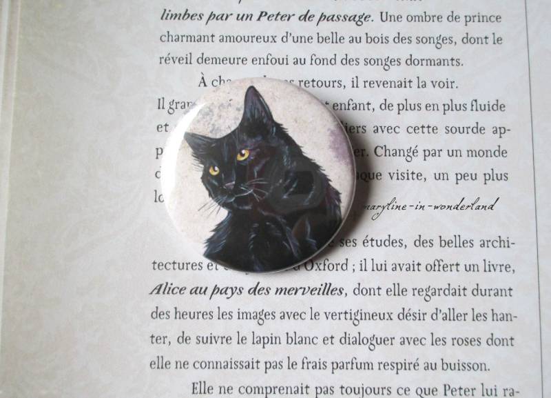 Süße Schwarze Katzenbrosche Süße Schwarze Katzenbrosche von marylineweyl