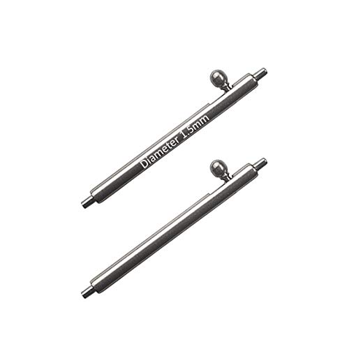 masar 26mm Ø 1.5mm Premium Quick Release Federstege Armband Schnellspanner Uhrenstifte (2 PCS.) 26 mm 1.5 mm von masar