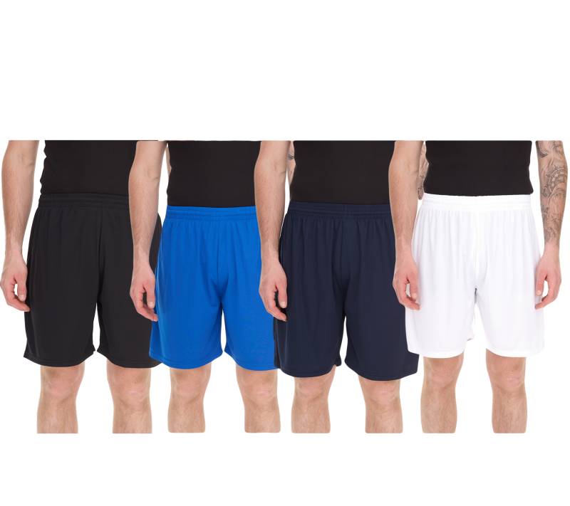 masita Belize Herren Trainings-Shorts mit Clima Tech-Technologie Sport-Hose ohne Innenslip 2202S Blau, Dunkelblau, Weiß oder Schwarz von masita