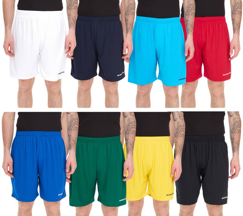 masita Rio Herren Trainings-Shorts mit Clima Tech-Technologie Sport-Hose mit Innenslip 2401S Blau, Rot, Gelb, Schwarz, Weiß, Grün masita Rio Herren Trainings-Shorts mit Clima Tech-Technologie Sport-Hose mit Innenslip 2401S Blau, Rot, Gelb, Schwarz, Weiß, Grün von masita