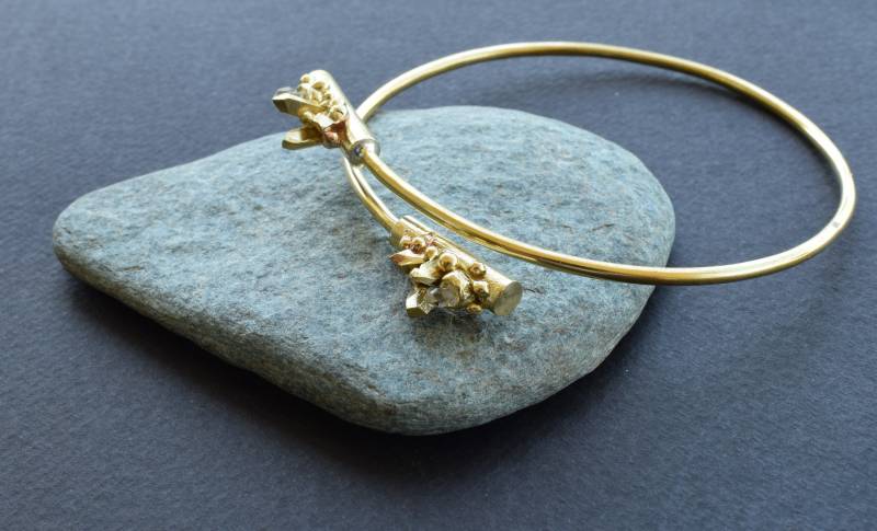 Armband, Bangle, Holiday Crystal Boho Adjustable Herkimer Diamond Jewelry, Unique Armband, Bangle, Holiday Crystal Boho Adjustable Herkimer Diamond Jewelry, Unique von massaira