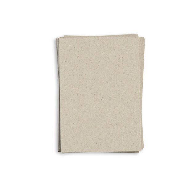 matabooks® A6 Kopierpapier/Briefpapier/Naturpapier aus Graspapier 200 g/m² - 75 Blatt von matabooks®