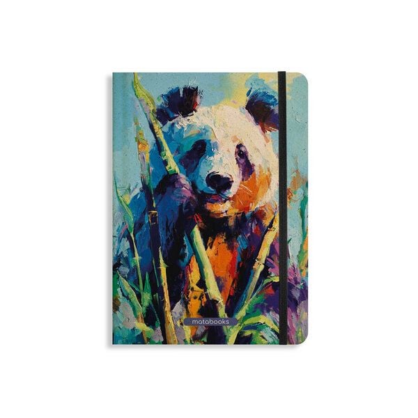 matabooks® Nachhaltiges A5 Notizbuch/Journal/Schreibheft aus Süßgraspapier – Nari (liniert) von matabooks®