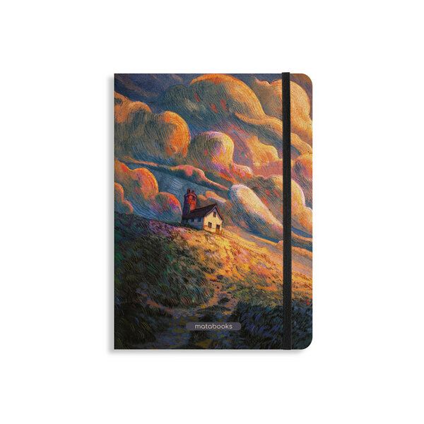 matabooks® Nachhaltiges A5 Notizbuch/Journal/Schreibheft aus Süßgraspapier – Nari (liniert) von matabooks®