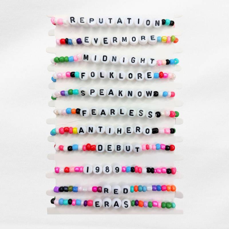11Er Set Festival Armbänder Swiftie Freundschaftsbänder Perlenarmband von material4DIY