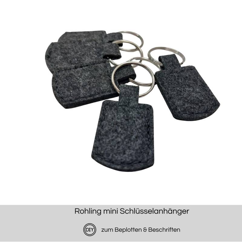 5 Stück Mini Schlüsselanhänger Filz Eckig Rohling Zum Beplotten Mit Schlüsselring 5 Stück Mini Schlüsselanhänger Filz Eckig Rohling Zum Beplotten Mit Schlüsselring von material4DIY