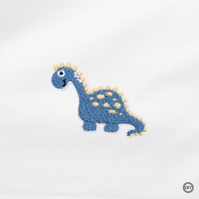 Aufnäher Gestickter Dinosaurier Patch Bügelbild Für Kleidung & Taschen A42 von material4DIY