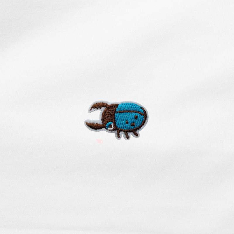 Aufnäher Gestickter Hirschkäfer Patch Bügelbild Für Kleidung & Taschen. A31 von material4DIY