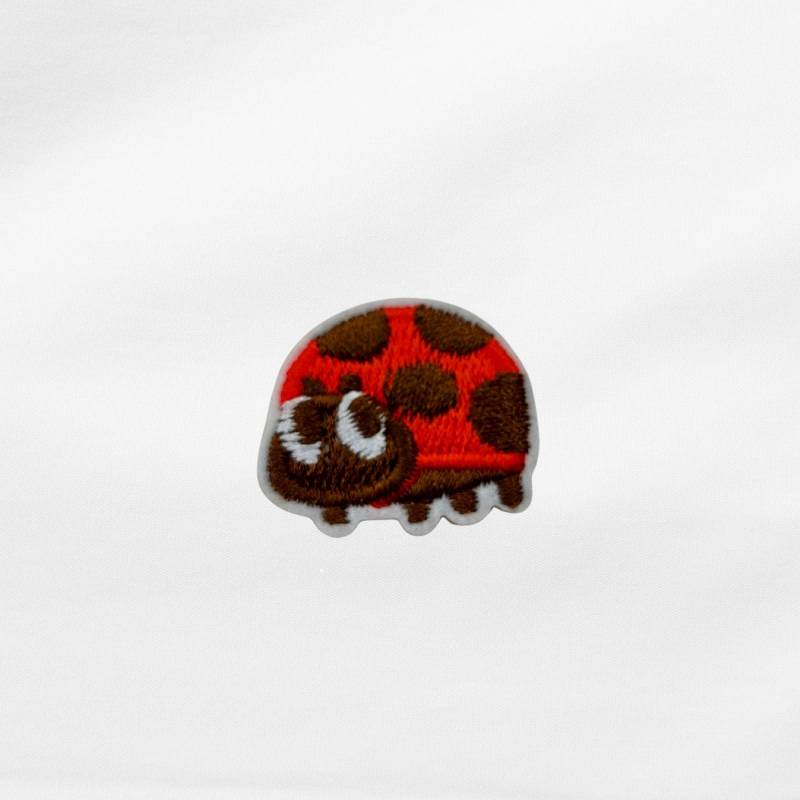 Aufnäher Gestickter Marienkäfer Patch Bügelbild Für Kleidung & Taschen. A32 von material4DIY