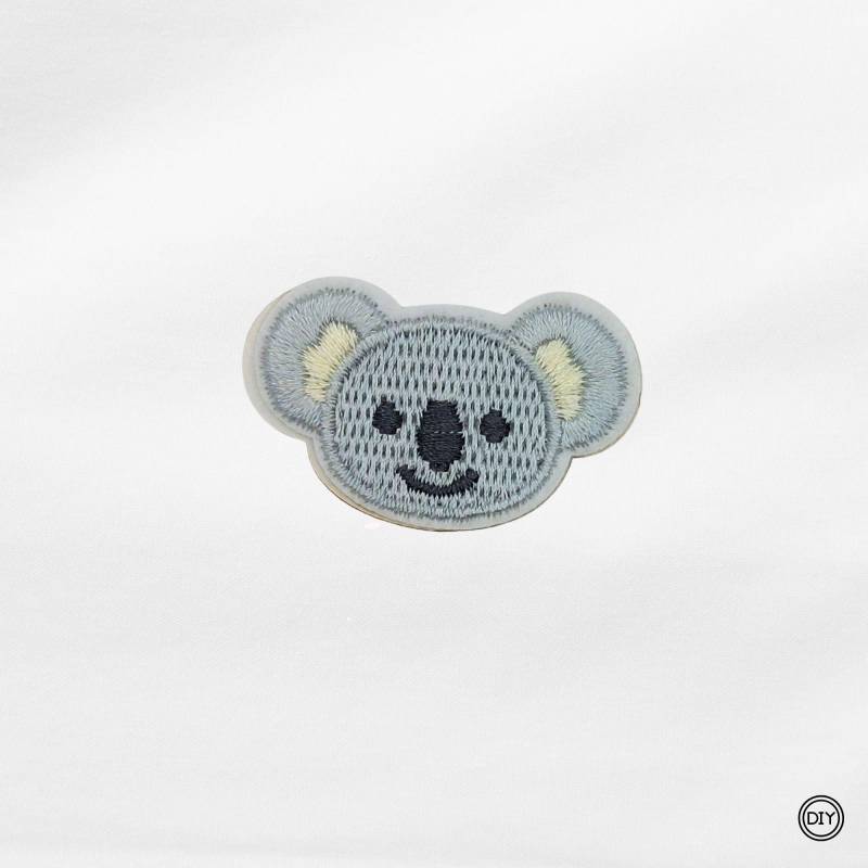 Aufnäher Gestickter Mini Koala Patch Bügelbild Für Kleidung & Taschen. A20 von material4DIY