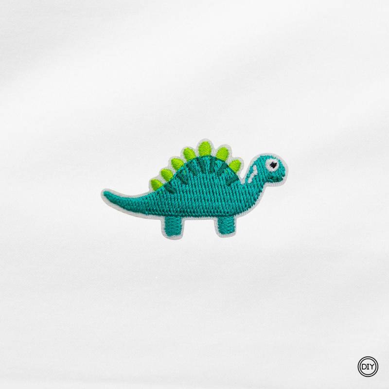 Aufnäher Mini Dinosaurier Patch Bügelbild Applikation . A46 von material4DIY