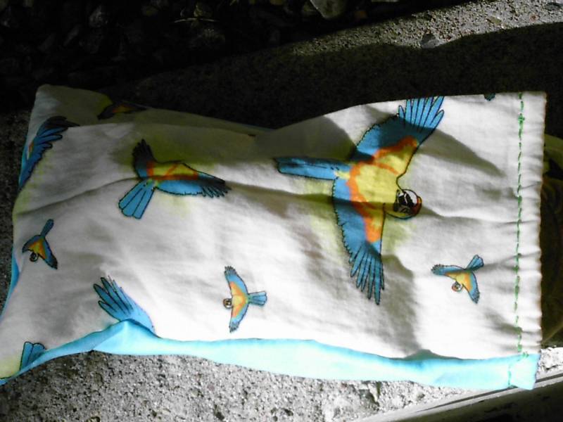 Papagei Muster Kordelzug Tasche Papagei Muster Kordelzug Tasche von matryoshkasbysallie