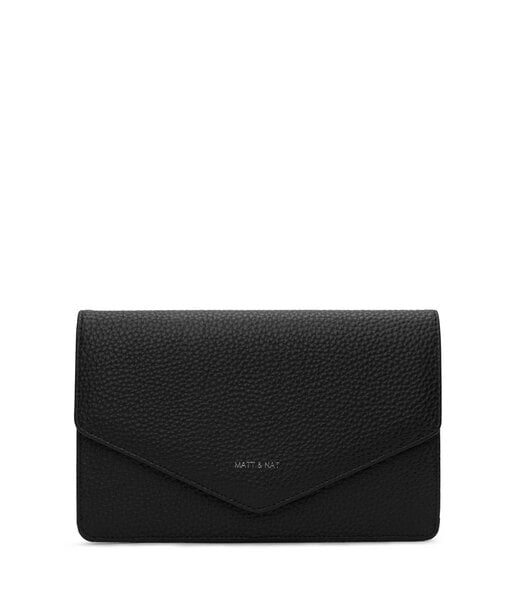 Matt & Nat Geldbörse CLOE purity black von matt & nat