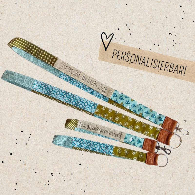 Schlüsselband, Schlüsselband Lang Und Kurz, Personalisiertes Mit Spruch/Name, Schlüsselanhänger Schlüsselband, Schlüsselband Lang Und Kurz, Personalisiertes Mit Spruch/Name, Schlüsselanhänger von maubisshop