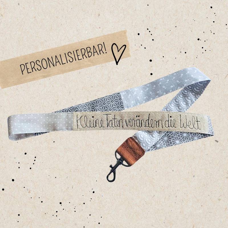 Schlüsselband, Schlüsselband Lang Und Kurz, Personalisiertes Mit Spruch/Name, Schlüsselanhänger Schlüsselband, Schlüsselband Lang Und Kurz, Personalisiertes Mit Spruch/Name, Schlüsselanhänger von maubisshop