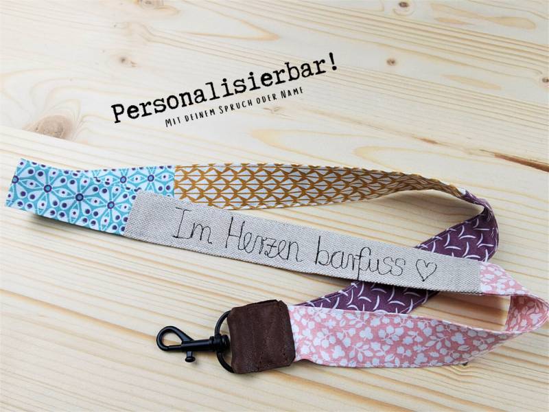 Schlüsselband, Schlüsselband Lang Und Kurz, Personalisiertes Mit Spruch/Name, Schlüsselanhänger Schlüsselband, Schlüsselband Lang Und Kurz, Personalisiertes Mit Spruch/Name, Schlüsselanhänger von maubisshop