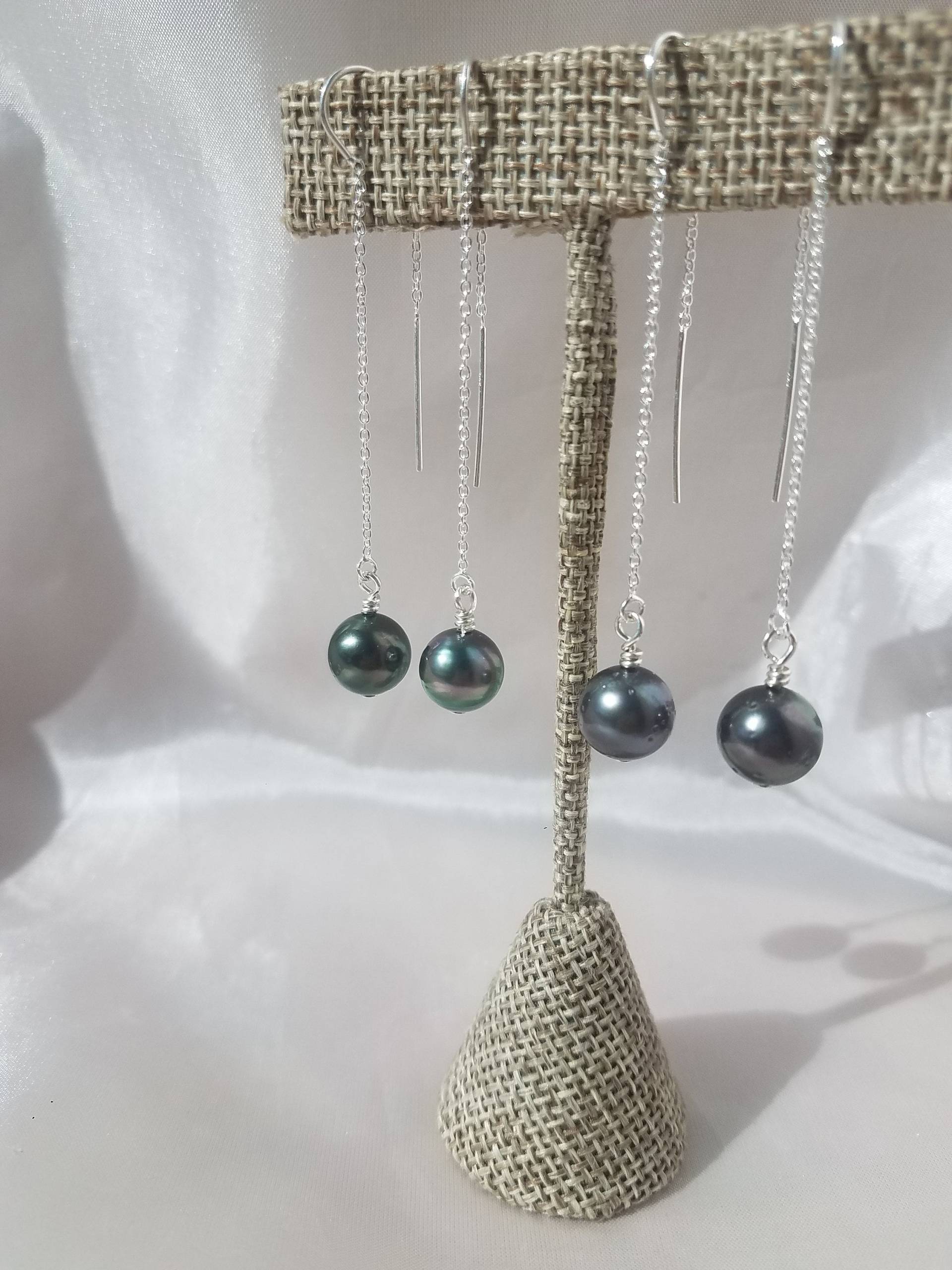 925 Silber Tahiti Ohrringe von mauioceanjewelry