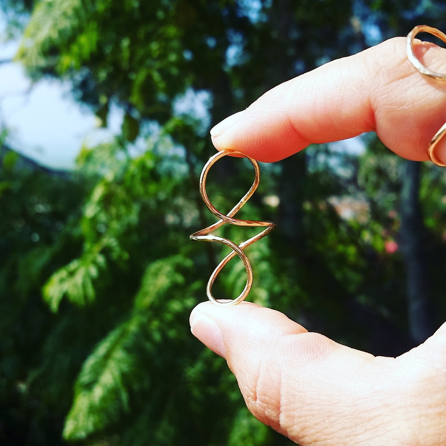 Gold Filled Infinity Ring von mauioceanjewelry