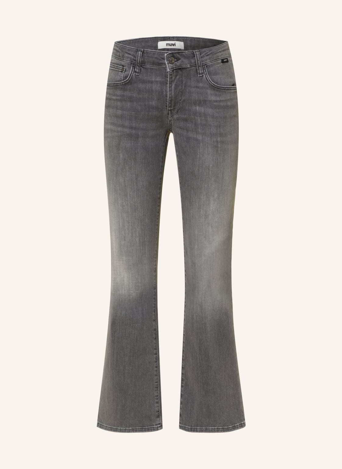 Mavi Bootcut Jeans Bella grau von mavi
