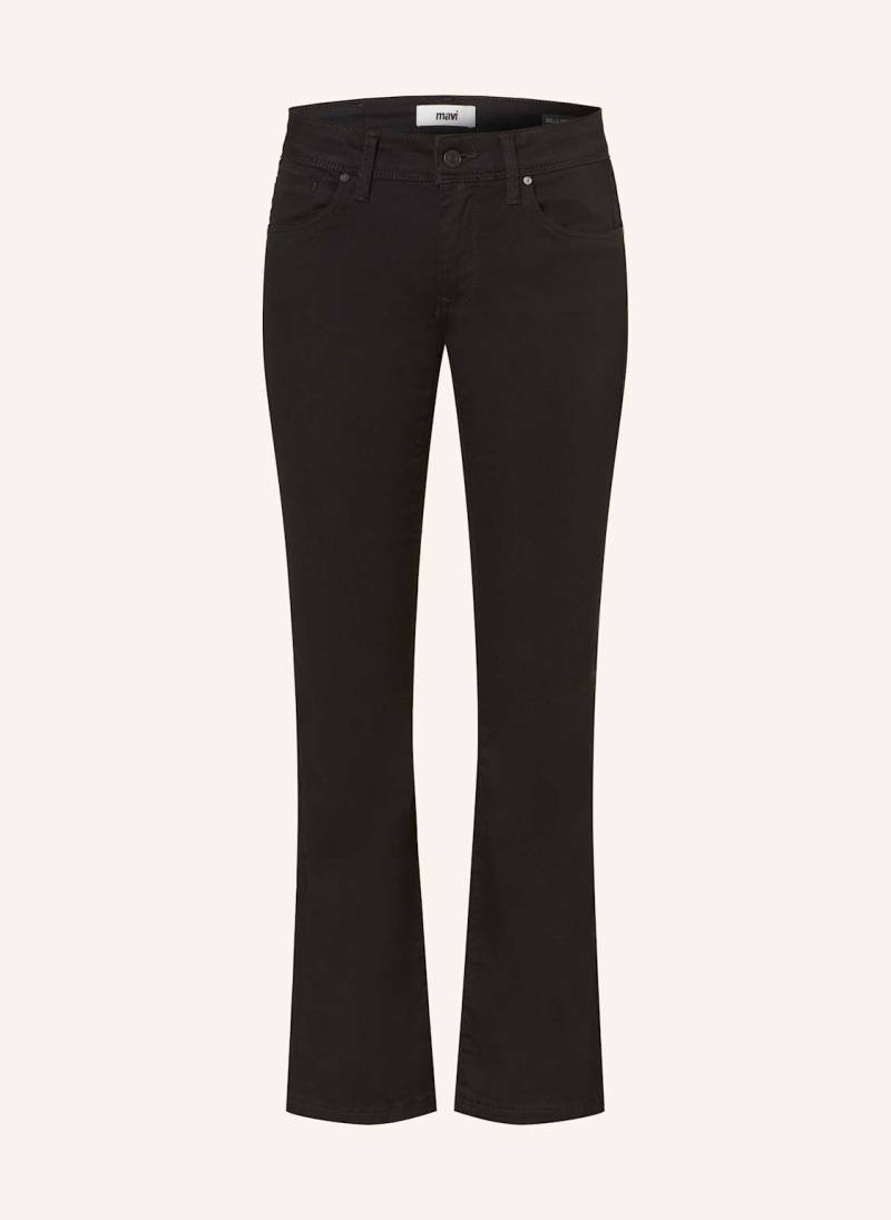 Mavi Bootcut Jeans Bella schwarz von mavi