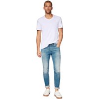 Mavi Herren Jeans James - Skinny Fit - Blau - Ash Blue Ultra Move von mavi