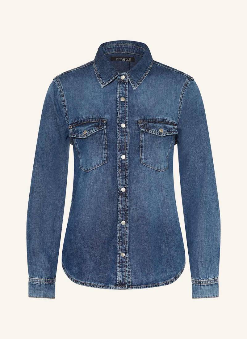 Mavi Jeansbluse Merida blau von mavi