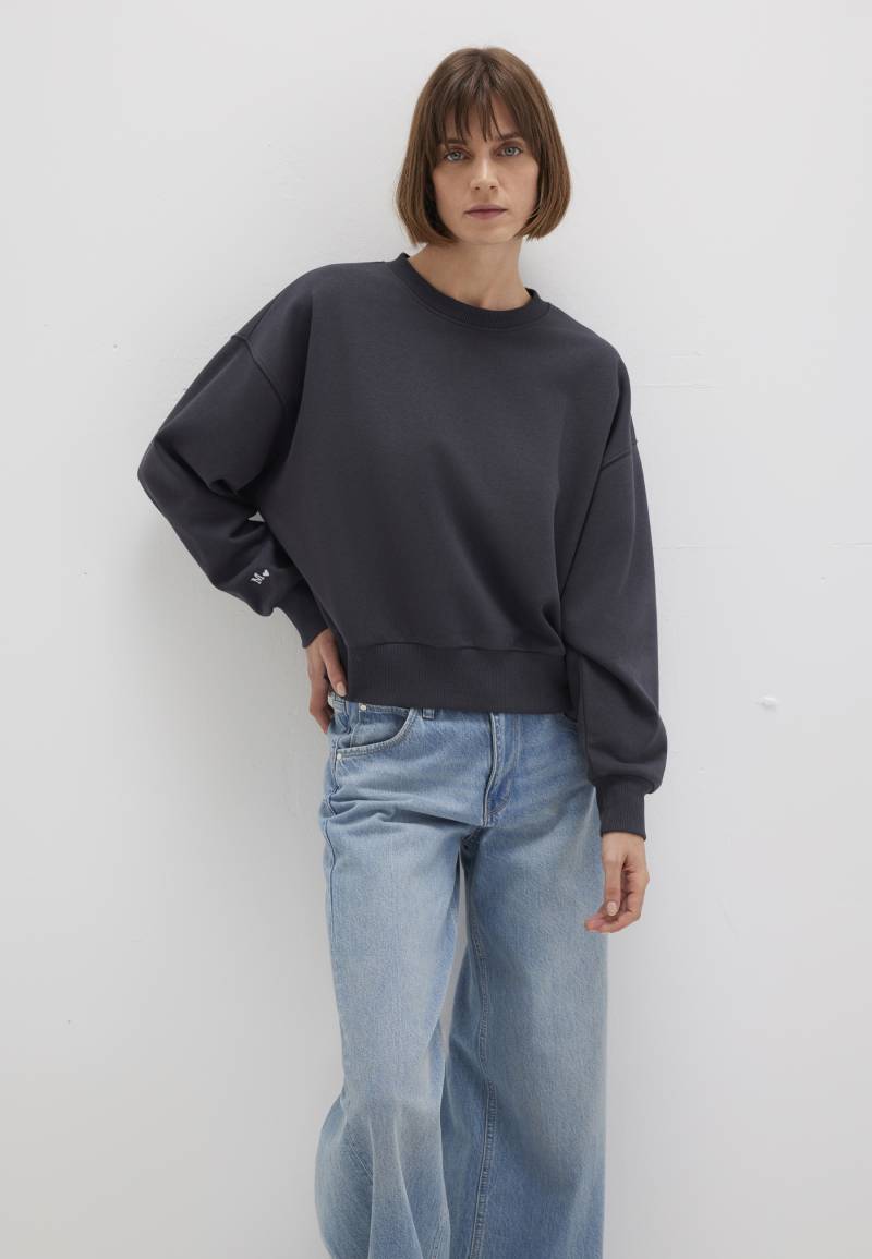 Mavi Rundhalspullover "CREW NECK SWEATSHIRT" Sweatshirt cropped von mavi