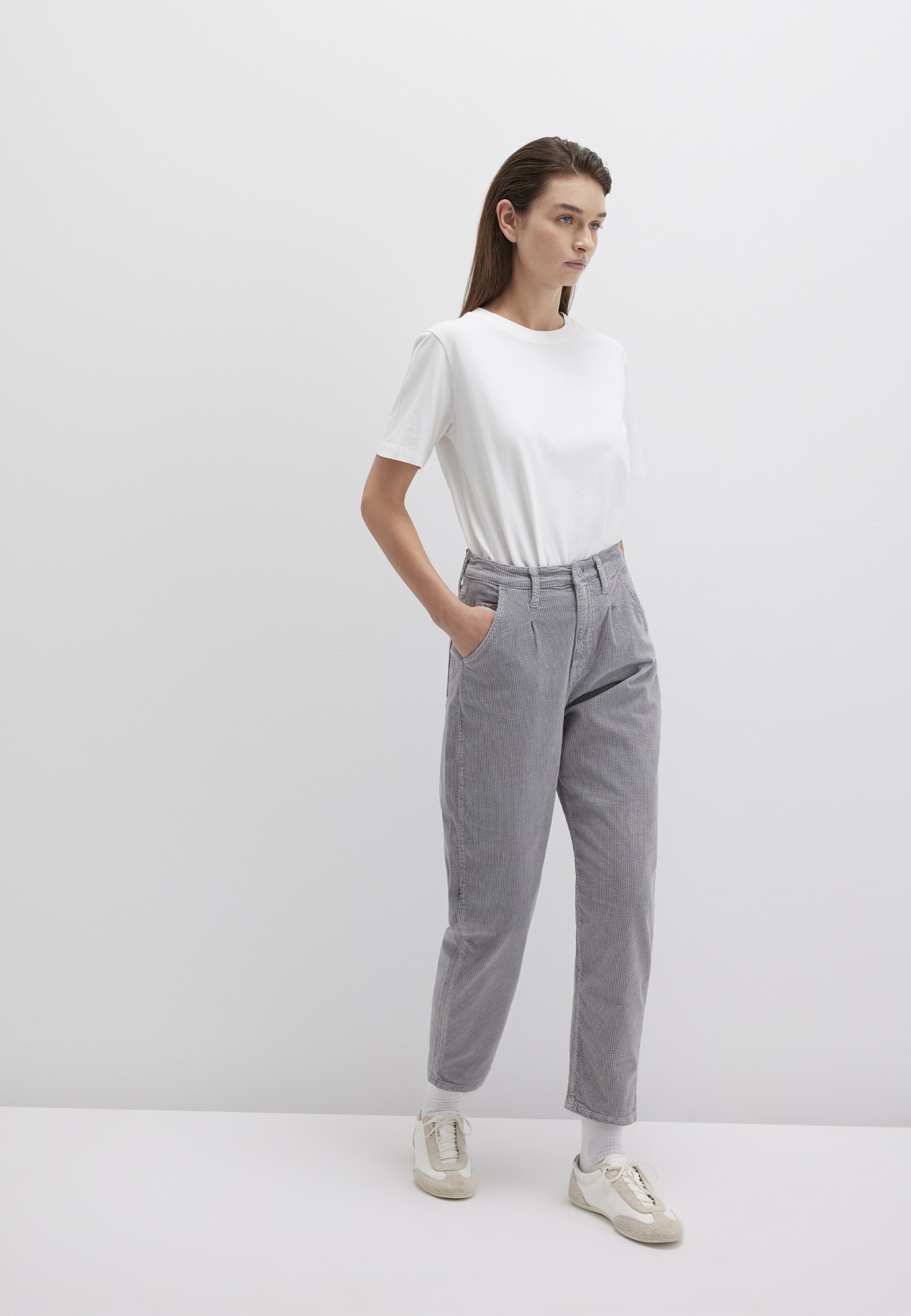 Mavi Weite Jeans "LAURA" Pleated Baggy Pants von mavi