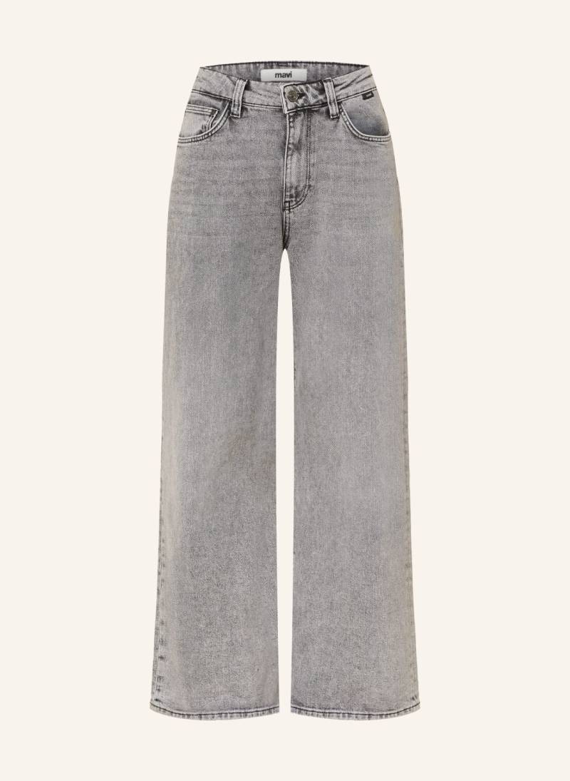 Mavi Wide Leg Jeans Malibu grau von mavi