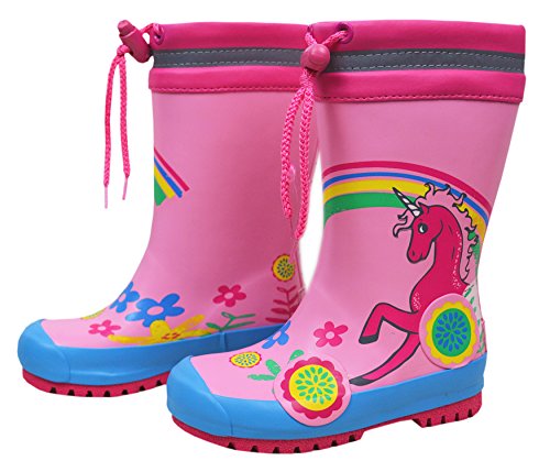 MaxiMo Einhorn Regenbogen Gummistiefel Naturgummi Naturkautschuk (23) von maximo