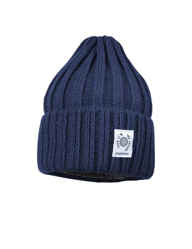 Maximo RIPP Strick Mütze Ju. Umschlag Größe: 55-57 Farbe: Marine von maximo