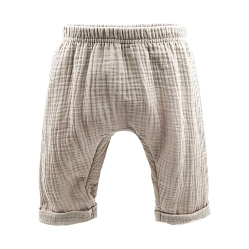 maximo Baby Hose Krempelhose Musselinstoff GOTS-62-68 - Kindermode : Baby - Jungen von maximo