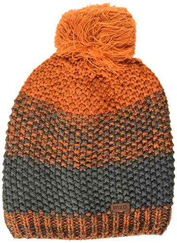 maximo Baby-Jungen mit Pompon Mütze, Orange (Rote Erde/Holzkohle 5437), (Herstellergröße: 49/51) von maximo