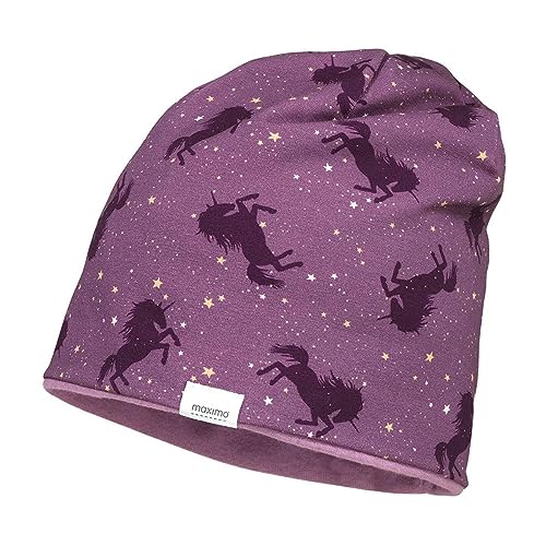 maximo Baby Mädchen Mütze/Beanie 33500 1245 in Violet, Kleidergröße:51, Farbe:Violet von maximo