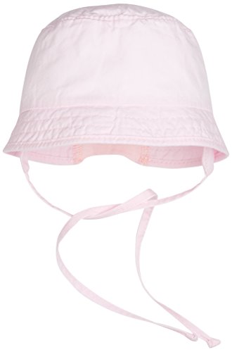 maximo Baby-Mädchen Sommerhütchen mit Bindeband Mütze, Rosa (Zartrosa 30), 45 von maximo