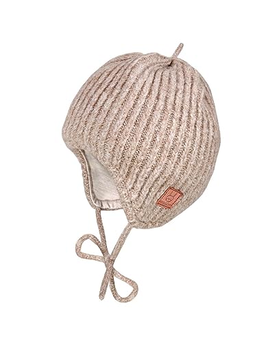 maximo Baby-Mütze ausgenäht Größe: 45 Farbe: braun von maximo