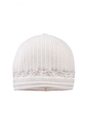 maximo Feinstrickmütze wollweiß von maximo