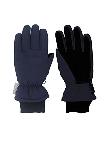 maximo Fingerhandschuhe NAVY Wasserdicht & Atmungsaktiv, Gripp, Thinsulate Isolierung v 349500 Gr. 5 (6-10 Jahre) von maximo