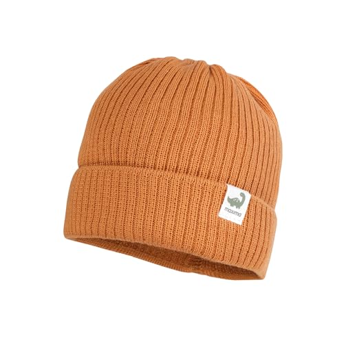 maximo GOTS Baby-Beanie, Rippe Umschlag Made in Germany von maximo