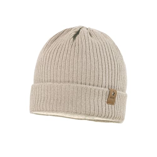 maximo GOTS Baby-Beanie, Umschlag Fleecefutter Made in Germany von maximo