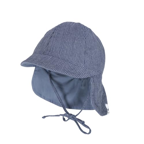 maximo GOTS Baby-Schildmütze, Band Musselinstoff, Nackenschutz, Futter, UV Musselin maximo GOTS Baby-Schildmütze, Band Musselinstoff, Nackenschutz, Futter, UV Musselin von maximo