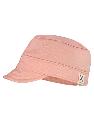 maximo GOTS Kids Armycap Army Cap Kindercap Baumwollcap Kinder - Made in Germany mit Schirm, Klettverschluss Sommer Frühling-Sommer - 55 cm rosa von maximo