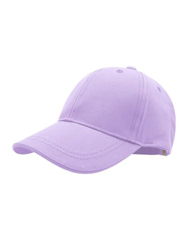 maximo GOTS Kids-Cap, Metallverschluß Canvas 51/-53 digital Lavendel von maximo