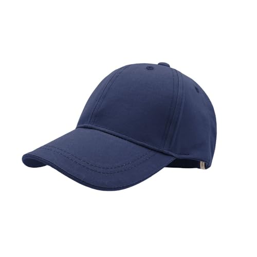 maximo GOTS Kids-Cap, Metallverschluß Canvas 55/-57 Navy von maximo