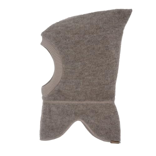 maximo GOTS MINI-Schlupfmütze Wollfleece, Jerseyfutter Made in Germany Wollfleece von maximo