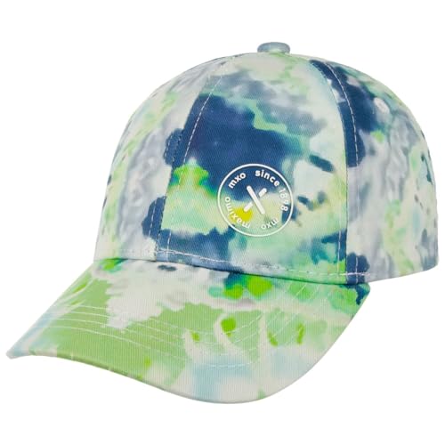 maximo Good Vibes Tie Dye Kindercap Basecap Baseballcap Cap (53 cm - grün) von maximo