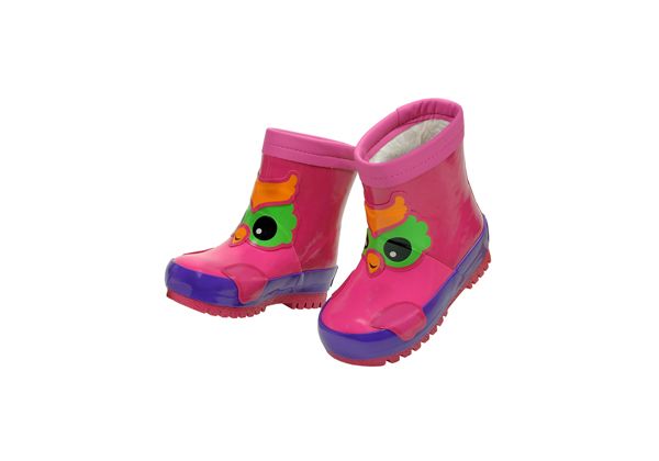 maximo Gummistiefel Regenstiefel Mädchen Eule pink von maximo