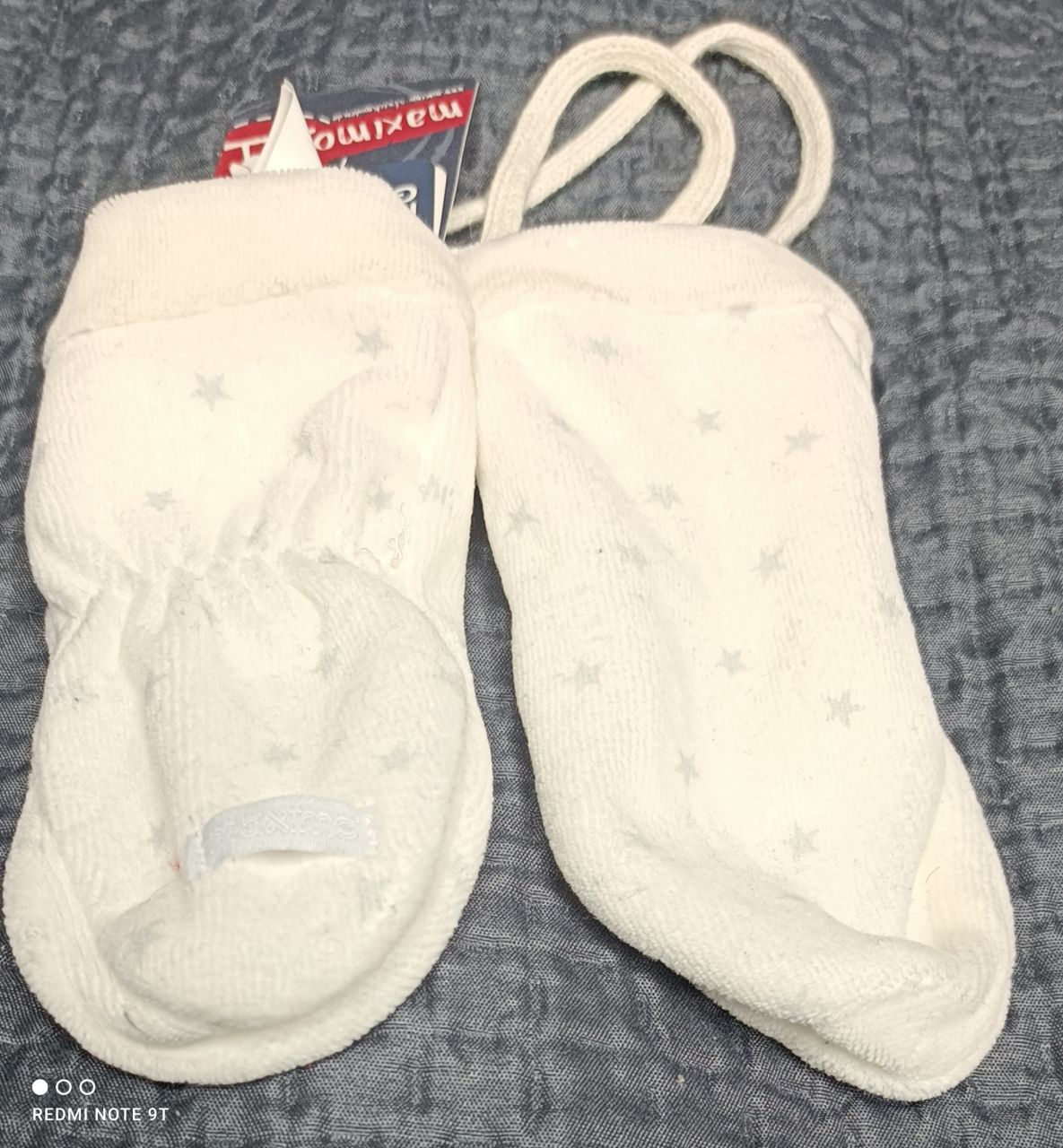 maximo Handschuhe Fäustlinge mit Band unisex von maximo